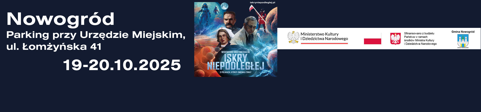Iskry Niepodległej - widowisko multimedialne
