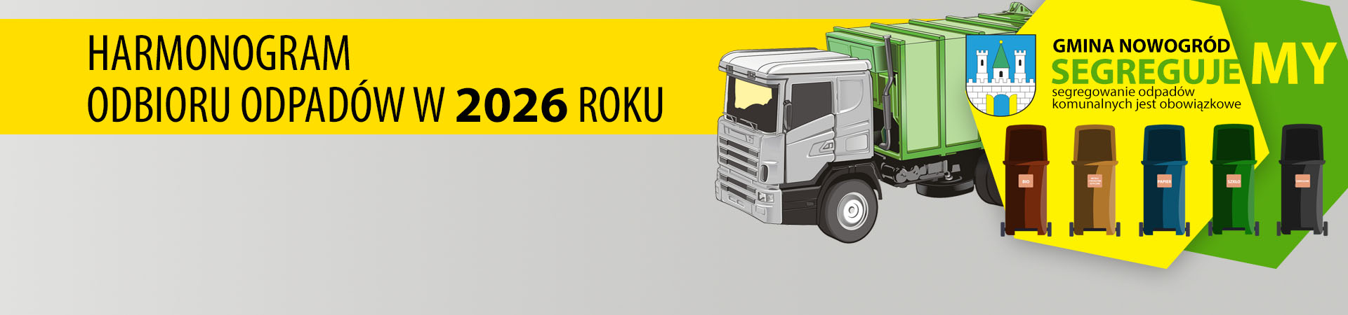 Harmonogram odbioru odpadów